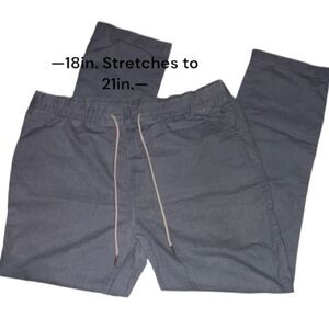 Caribbean Men's Gray Joggers with Drawstring